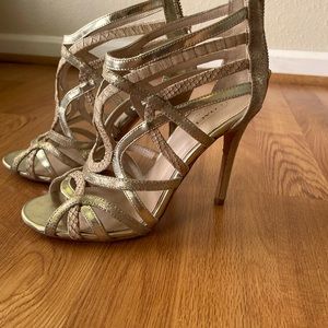 Coach Mixed Metal Sandals Size 7